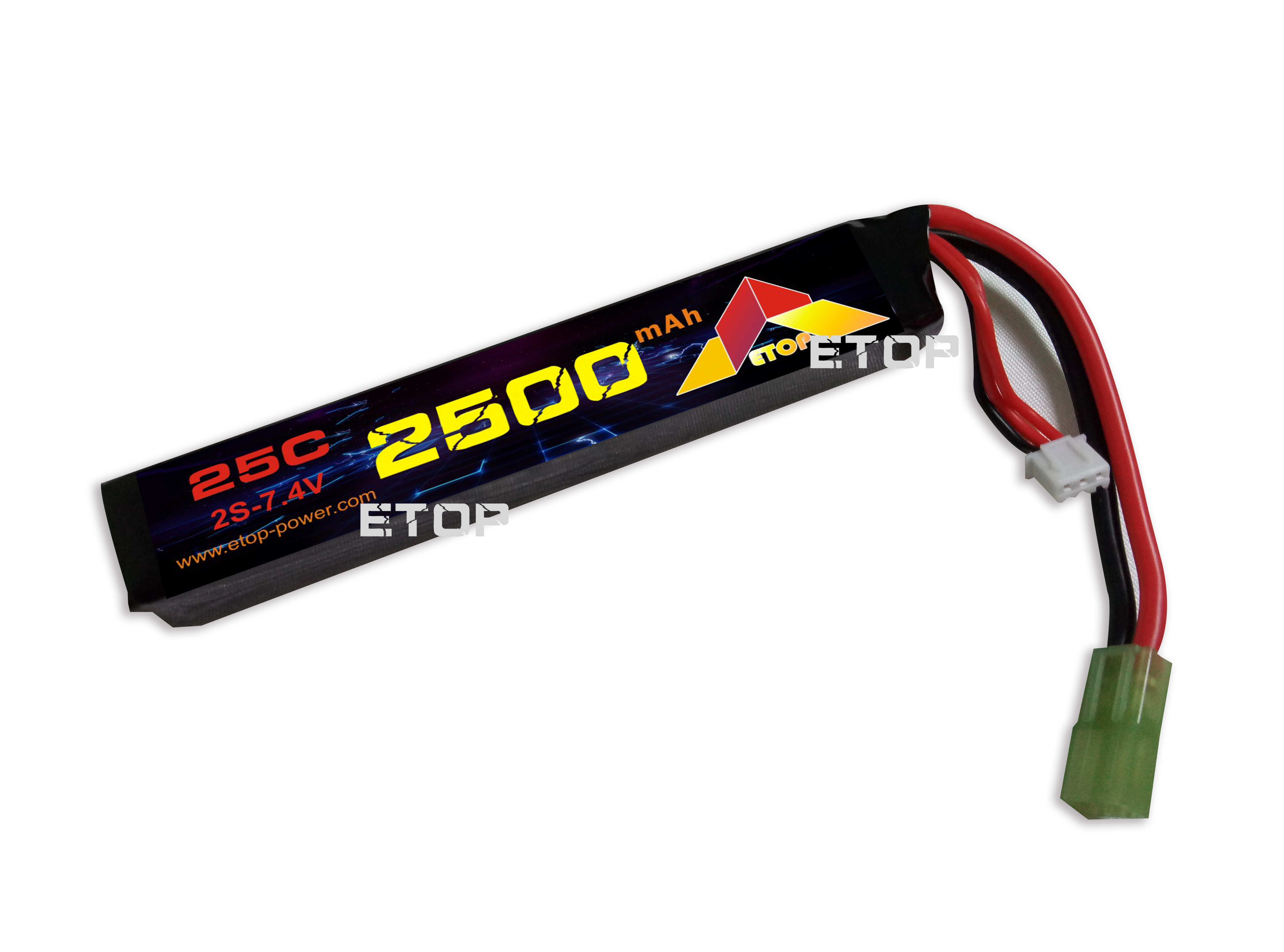 2500mAh 25C 2S7.4V,Airsoft lipo battery UAV Battery,,Airsoft Gun Batteries,FPV Battery