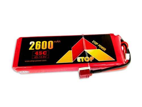 2600mAh 45C 4S-14.8V