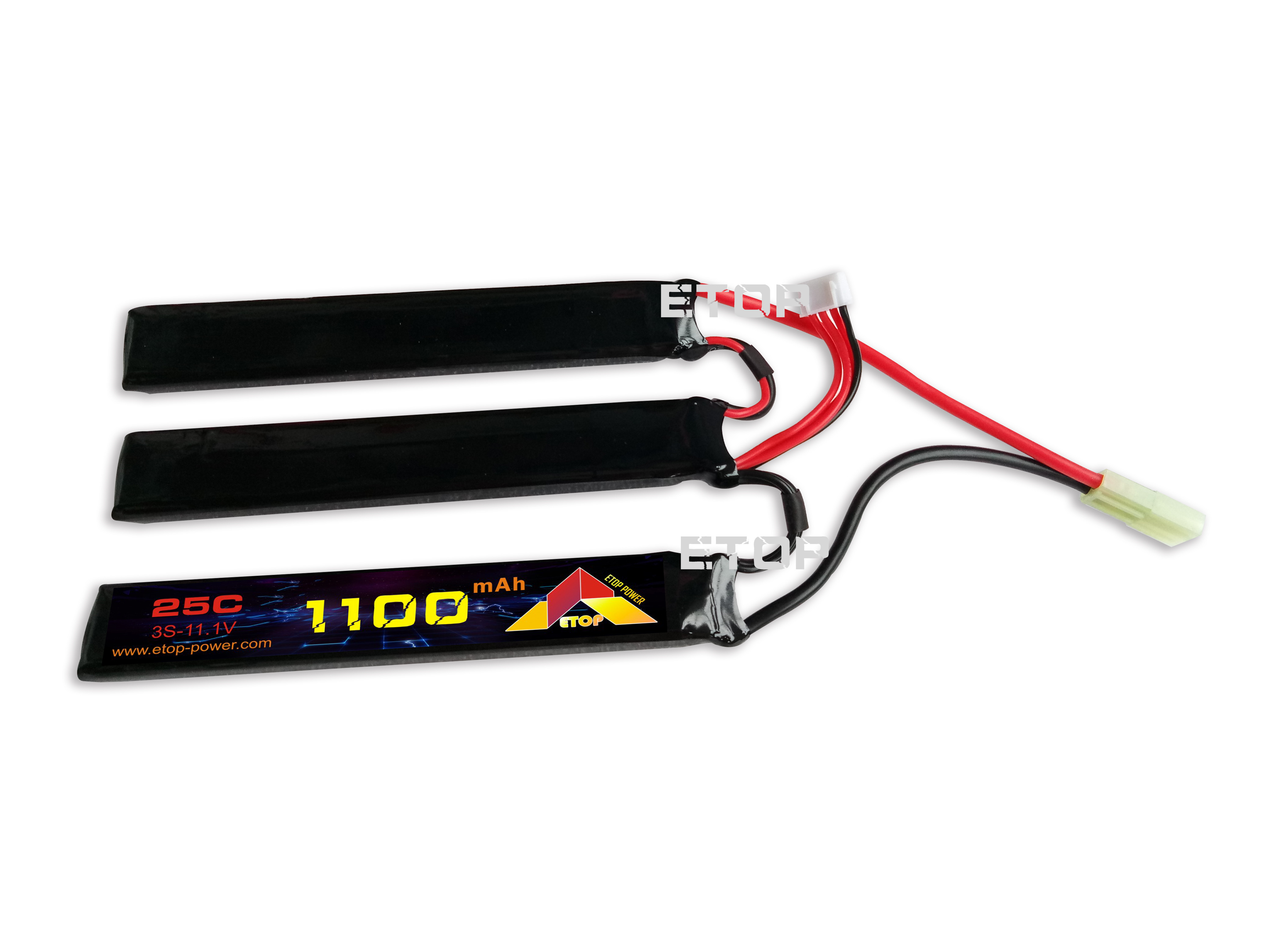 1100mAh 25C 3S-11.1V (3 sticks),Airsoft lipo battery - UAV Battery ...
