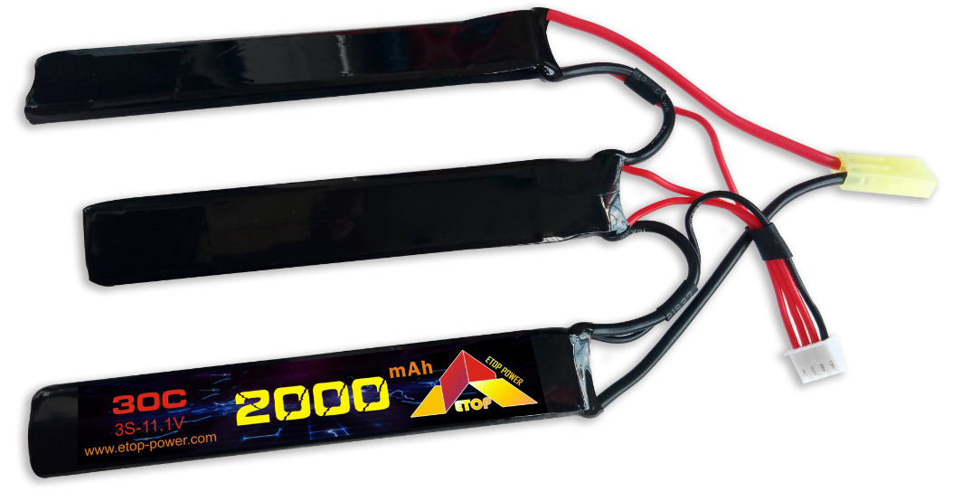 2000mAh 30C 3S11.1V (3 sticks),Airsoft lipo battery UAV Battery,,Airsoft Gun Batteries,FPV